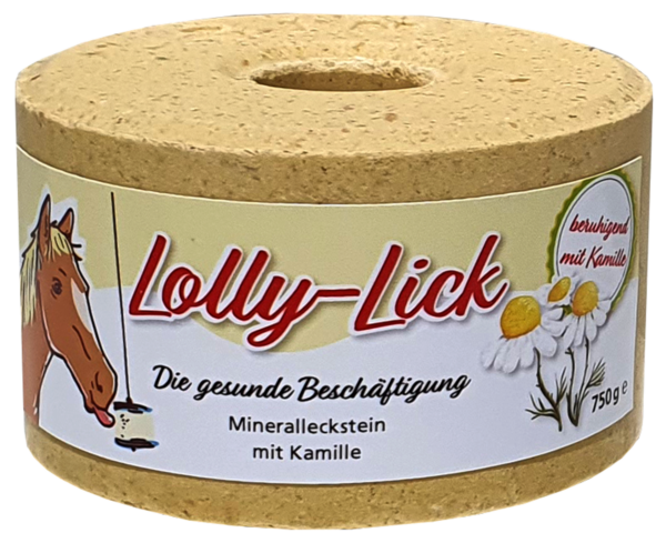 Lolly lick liksteen met kamille