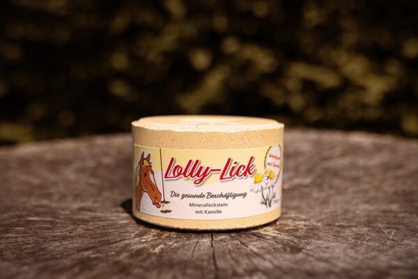 Lolly lick liksteen met kamille