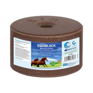 Een equiblock liksteen voor paarden.